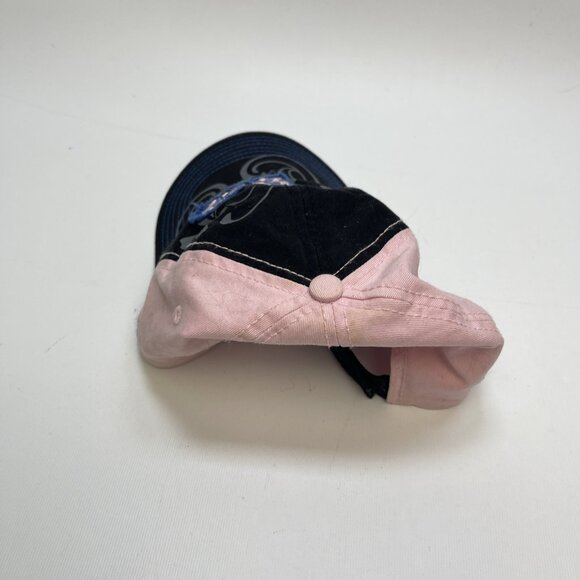 Y2K Coors Light Strapback Adjustable Hat Cap Beer Women Grunge Floral Goth Pink - Picture 4 of 13